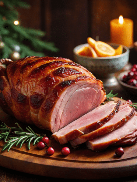 Honey-Glazed Ham